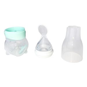 Portable Reusable BPA Free Silicone Baby Teether Big Bottle Baby Feeding