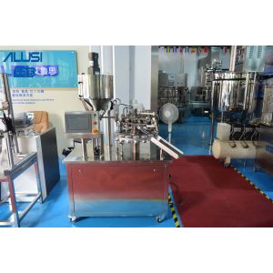 Automatic Plastic Soft Tube Filling Sealing Machine Ultrasonic Cosmetic Tube
