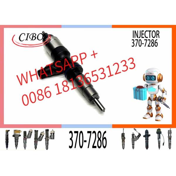 diesel fuel common-rail injector 295050-0411 370-7286 for C4.4 3707286