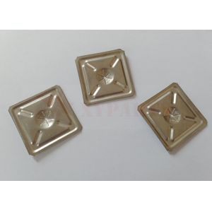 Stainless Steel 50mm Insulation Self Locking Washers Square Beveled