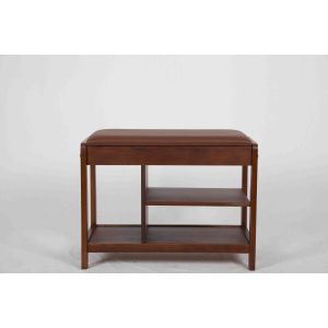 Quality Lightweight 3 Shelves Entryway Bench With Shoe Storage / Hidden Drawer for sale
