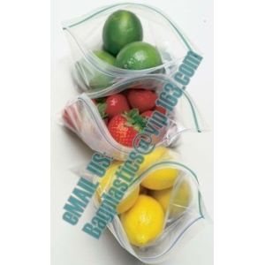 Reusable Zipper Flat Bottom k Bag Food Double Track, Mini Grip Bag, Mini Zip