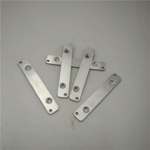 Small stamped aluminum brackets, Custom metal stamping parts with countersink