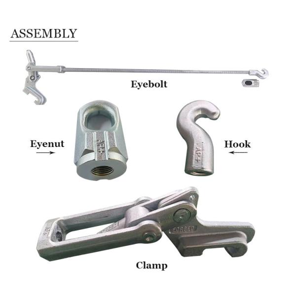 42CrMo Forged Tractor Dual Wheel Clamp Assembly with Forging Process