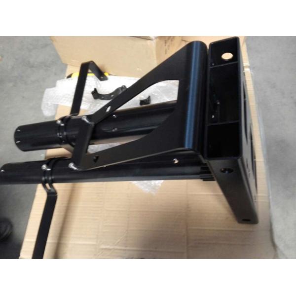 Aluminum 5052 6061 6063 Metal Stamping Process Frame with Silver / Black Anodize