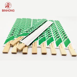 Custom Tableware No Day Cutting Disposable Bamboo Chopstick,HALF paper wrap/full
