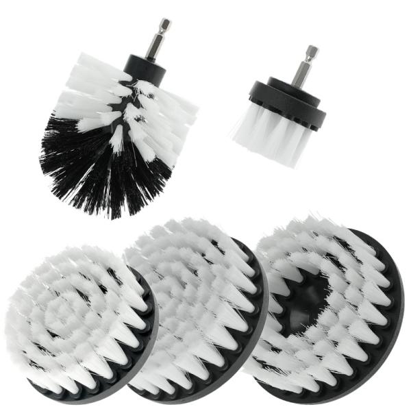 Power Scrubber Brush Kit With New Design Hollow Brush For Bathroom Car Cleaning