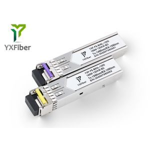 Buy cheap 1490nm/1550nm LC WDM DDM 120km SFP Optical Fiber Module from wholesalers