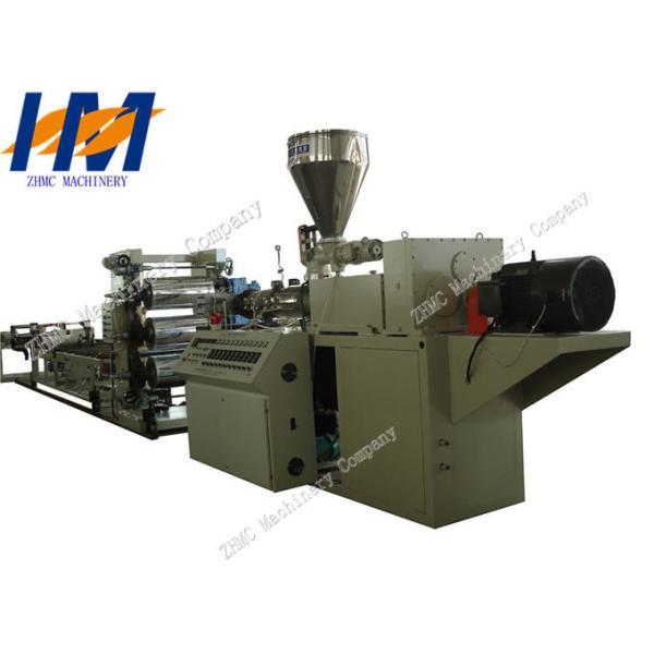 Buy 100KW Plastic Sheet Extrusion Line , 380V Plastic Plate Extrusion Line at wholesale prices