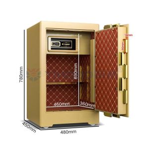 YB/ZY-70 Commercial Safe Box Semiconductor Fingerprint Biometric Technology 4