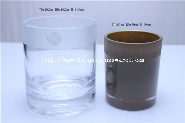 Buy best quality design glass candle holder at wholesale prices