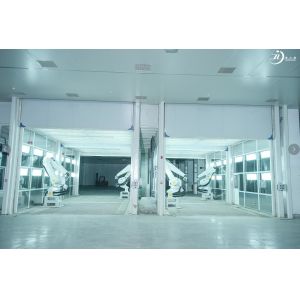 Fighter Plane Painting Spraying Line Customized Aircraft Paint Solution Systems