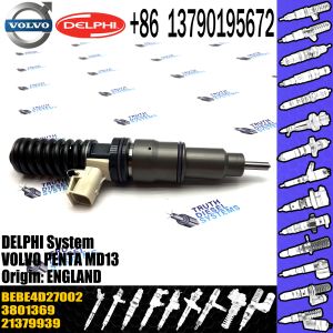 4 PINS diesel fuel injector 3801369 BEBE4D18002 BEBE4D27002 for VOL PENTA MD13