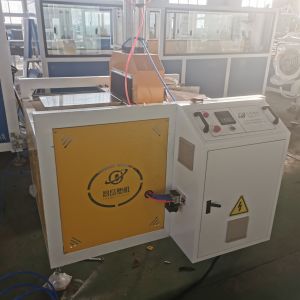 One Feed Plastic Profile Extrusion Machine with Double-screw