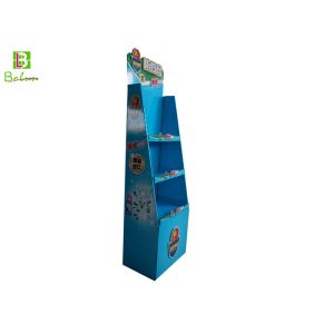 3 Tier Merchandising Cardboard Display Fixtures Mosquito Killer KD Structure