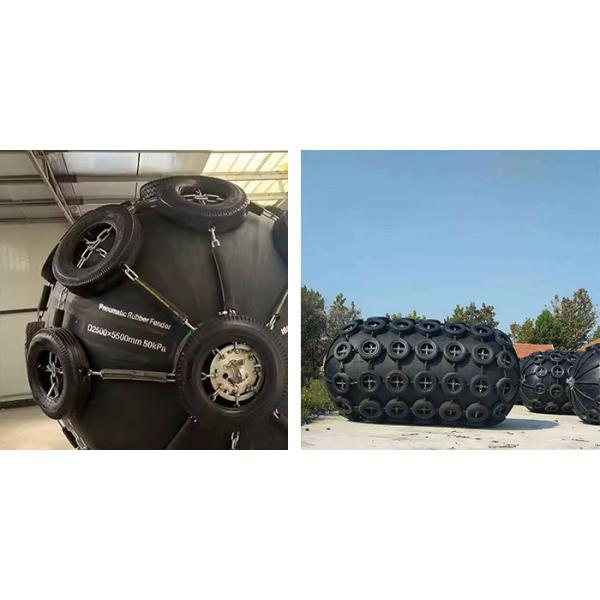 4500mm X 9000mm NR Jumbo Fender Superior Energy Absorption