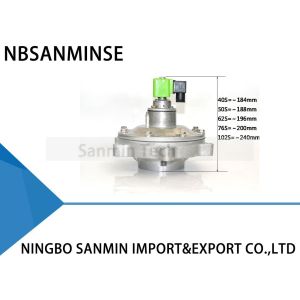 NBSANMINSE QD-Y Diaphragm Valve Pulse jet Valve SBFEC Type For Bag dust