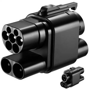 CCS2 To CCS1 Adapter DC fast EV Charging station combo 2 to combo 1 Adapter