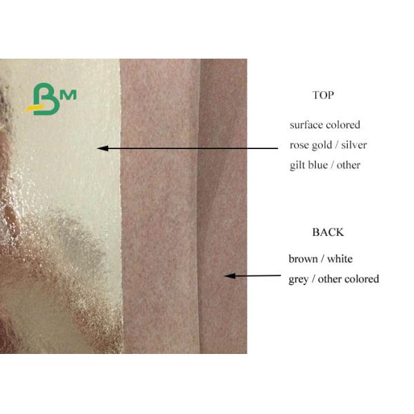 gold silver washable kraft paper