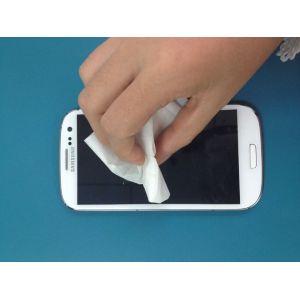 Disposable single packed customized eyeglasses cleaning wet wipes