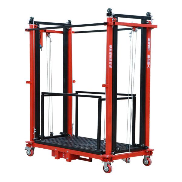 Buy Household Using 0.3t Scaffold Lift With Electric Power Source at wholesale prices