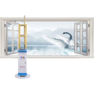 Customizable Zkmc Movable 3d Wall Printer Machine