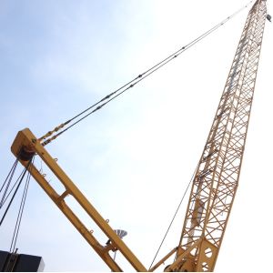 Quality Facing Complex Terrain Used Crawler Cranes For Sale 220T Easily Copes With The Challenge for sale