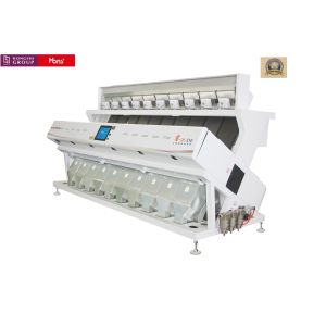 AI Technology CCD Color Sorting Machine 5.5KW Power Used For Color & Shape