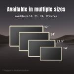 14 Inch RK3576 Incell Touch Screen Smart Calendar Wall Display For Time