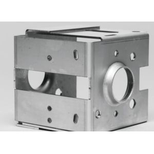 Painted Finish Sheet Metal Fabrication Bending Abrasion Resistance Energy Saving