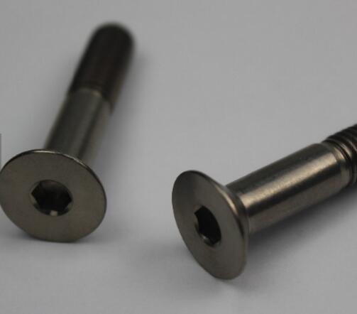 Gr5 1mm Titanium Machine Screws DIN7991 High Strength Corrosion Resistance