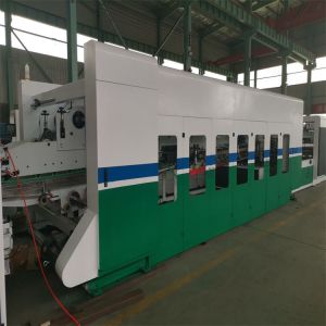 Automatic Carton Flexo Printer Folder Gluer Machine Printing Press Cutting
