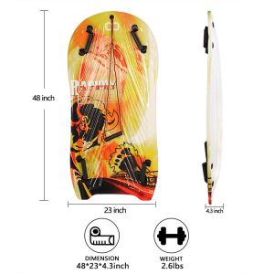 Experience the Joy of Snow with Woowave Lightweight PE Core Foam Sled Kids