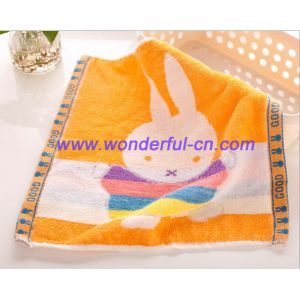 Promotional best terry kids cute monogrammed hand towels