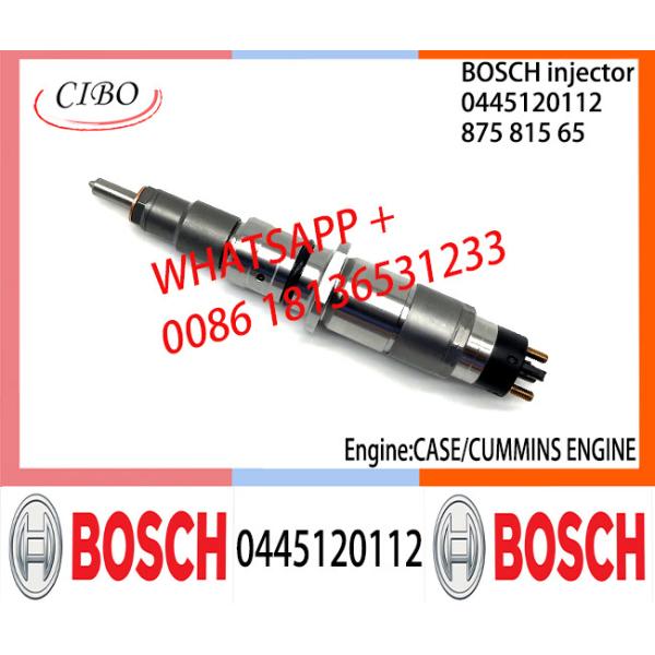 BOSCH 0445120112 87581565 Neutral Fuel Injector Assembly 0445120112 87581565 For CA-SE/CUMMINS