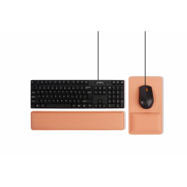 Buy Ergonomic design wrist rest for keyboard with antimicrobial lycra protection and cooling gel ultrasoft at wholesale prices