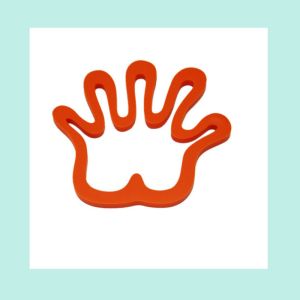 Quality hand shape silicone dinner mat ,heat resistant silicone bowl pad for sale