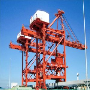 Grab Type Ship Unloading System For Unloading Bulk Materials At Port Terminal