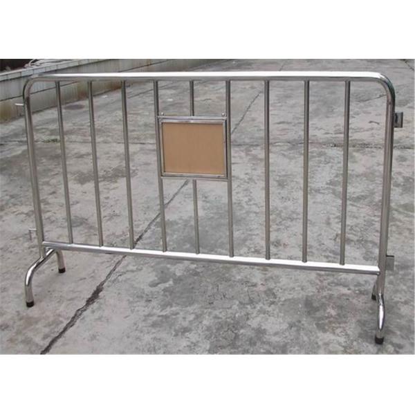 Hot Dipped Galvanized Crowd Control Barriers Smart Design, Crowd Control