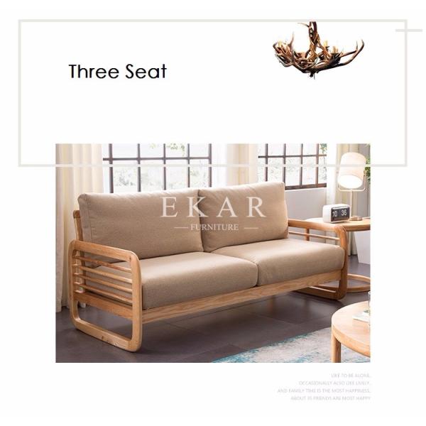 New Model 6 Seater Wood Sofa Set