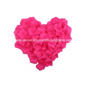 Red Artificial Flower Petals Silk Satin Rose Petals OEM ODM