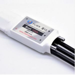 China Vinyl Rc Model Boat Speed Controllers , Rc Boat Motor Esc 3-7S Lipo 120A 5V/2A on sale