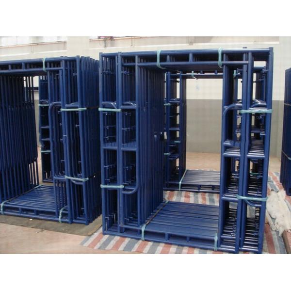 Zinc Coated Scaffolding Shoring Frame U Shape / H Shape For Fall Protection