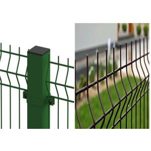 Pvc Coated 6mm 3d Welded Wire Fence For Highway