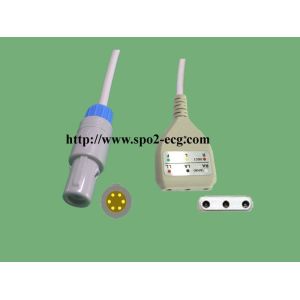 Creative / Spurt ECG Lead Cable , TPU Medical Lead Shielded Cable