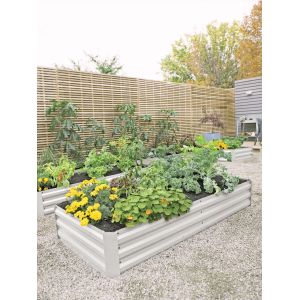 Quality Anti Rusting 100cm Raised Metal Garden Bed For Herbs for sale