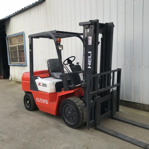 4.5m Overall Dimensions 4.5m Fork Width Used HeLI Forklift Electric/Propane for Needs