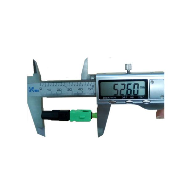 Circle Cable Fiber Optic Fast Connector 53mm SM / MM Optical Cable Connector