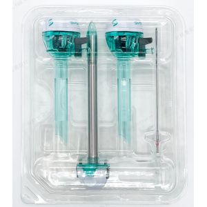 Endoscopic Surgical Instruments Disposable Trocar Set 12mm Optical Trocar Kit
