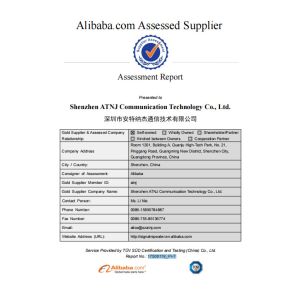 Shenzhen Atnj Communication Technology Co., Ltd. Certifications